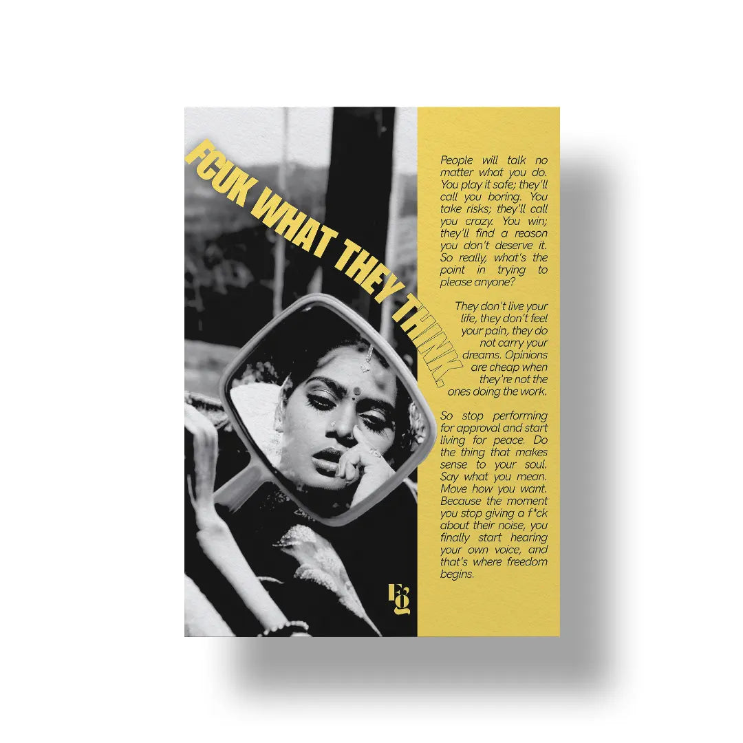 What They Think art poster 1