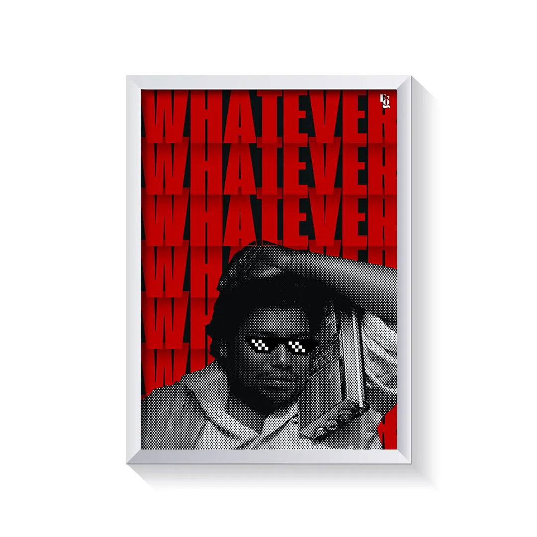 Whatever yogi babu frame white